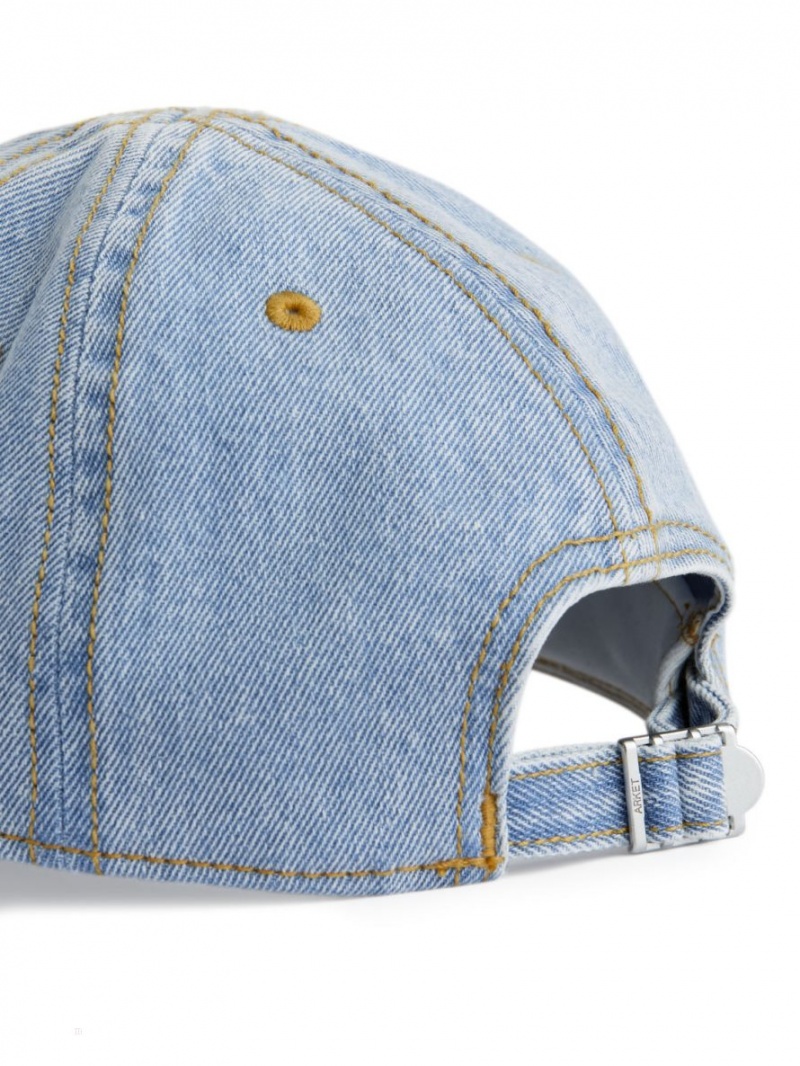 Sapca Arket Denim Fete Albastri Deschis | Romania-IAFD49851