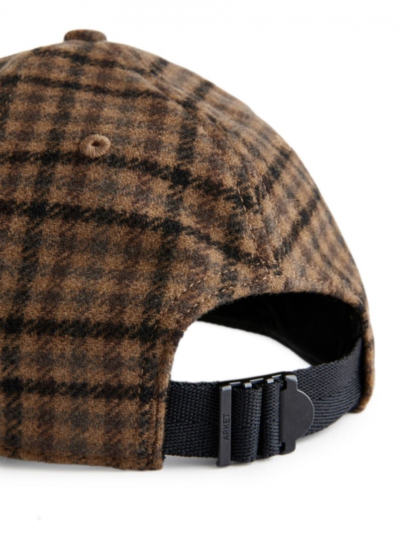 Sapca Arket Lână Felt Barbati Maro | Romania-JXHK98376
