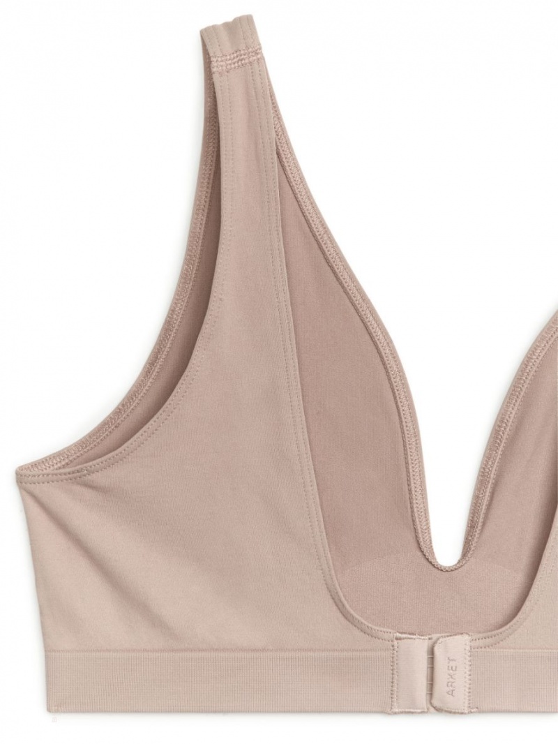 Sutiene Arket Seamless Soft Dama Bej | Romania-QFIY53428
