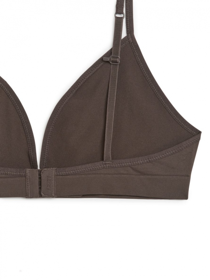Sutiene Arket Seamless Soft Dama Maro Inchis | Romania-WLNV30751