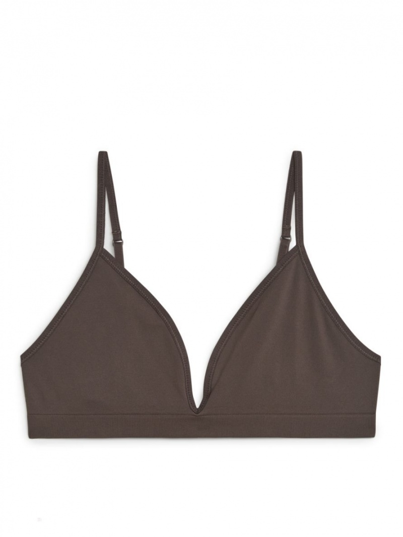 Sutiene Arket Seamless Soft Dama Maro Inchis | Romania-WLNV30751