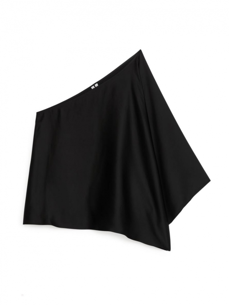 Topuri Arket Asymmetric Dama Negrii | Romania-JHFX14079
