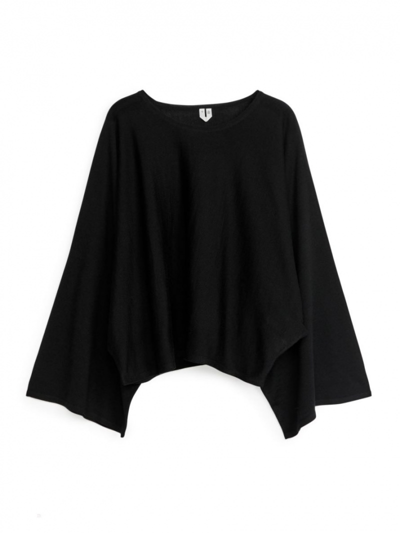 Topuri Arket Loose-Fit Dama Negrii | Romania-AVKS63201