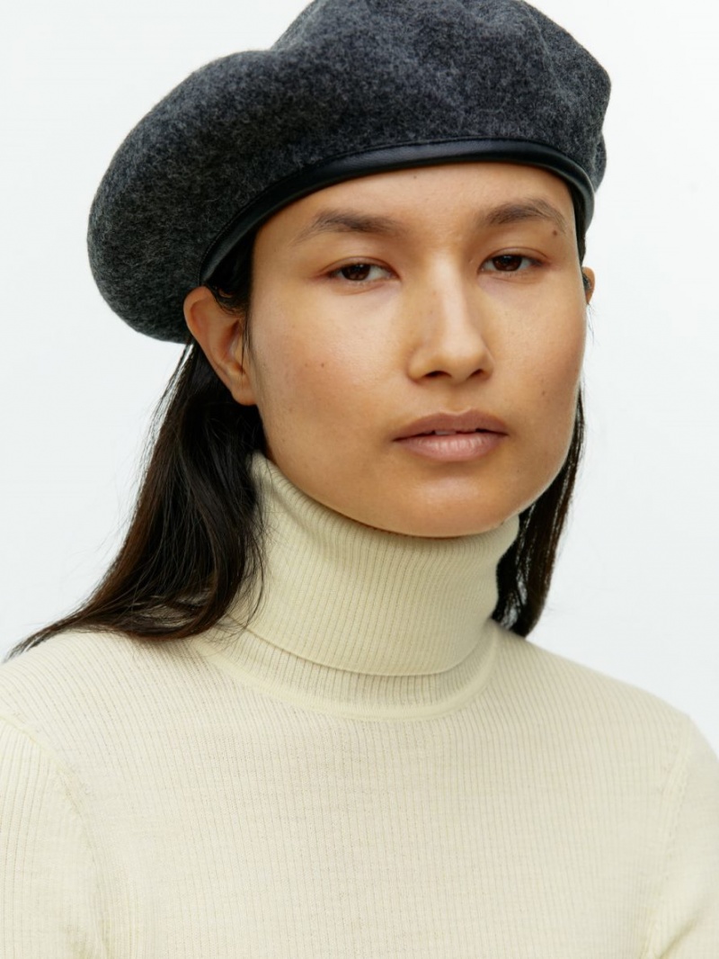 Topuri Arket Merino Lână Roll-Neck Dama Galbeni | Romania-SKIH89247