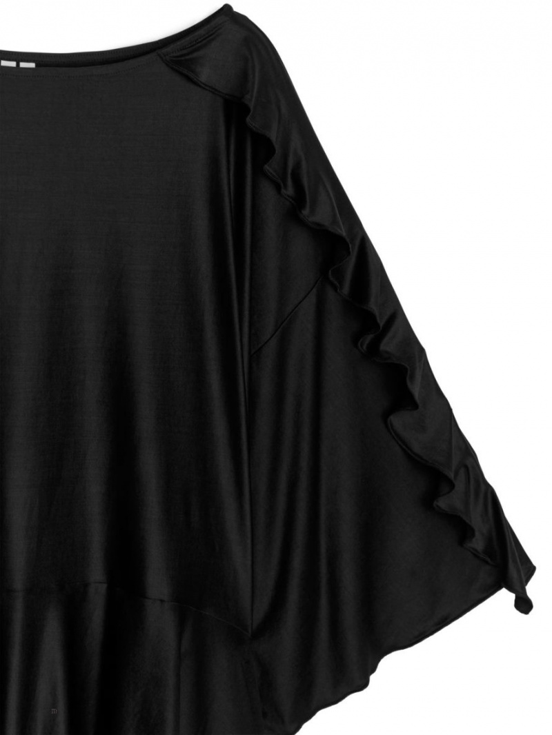 Topuri Arket Silky Frill Dama Negrii | Romania-UNDP21609