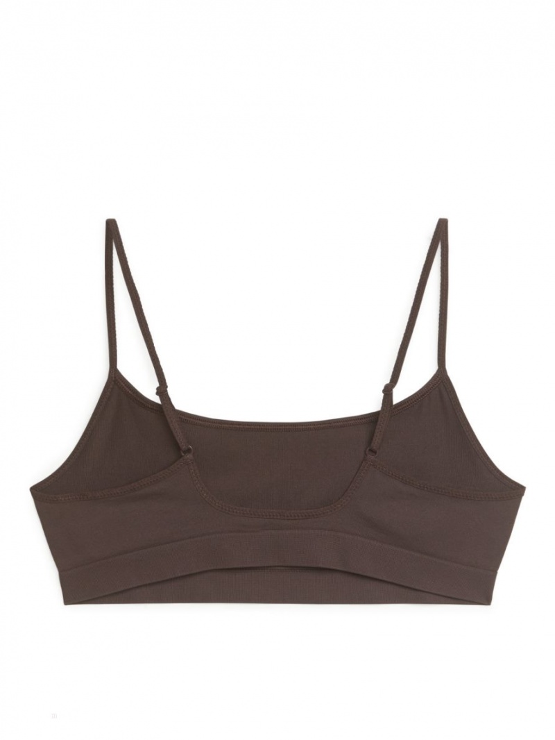 Topuri Arket Soft Seamless Dama Maro | Romania-QNDS79234