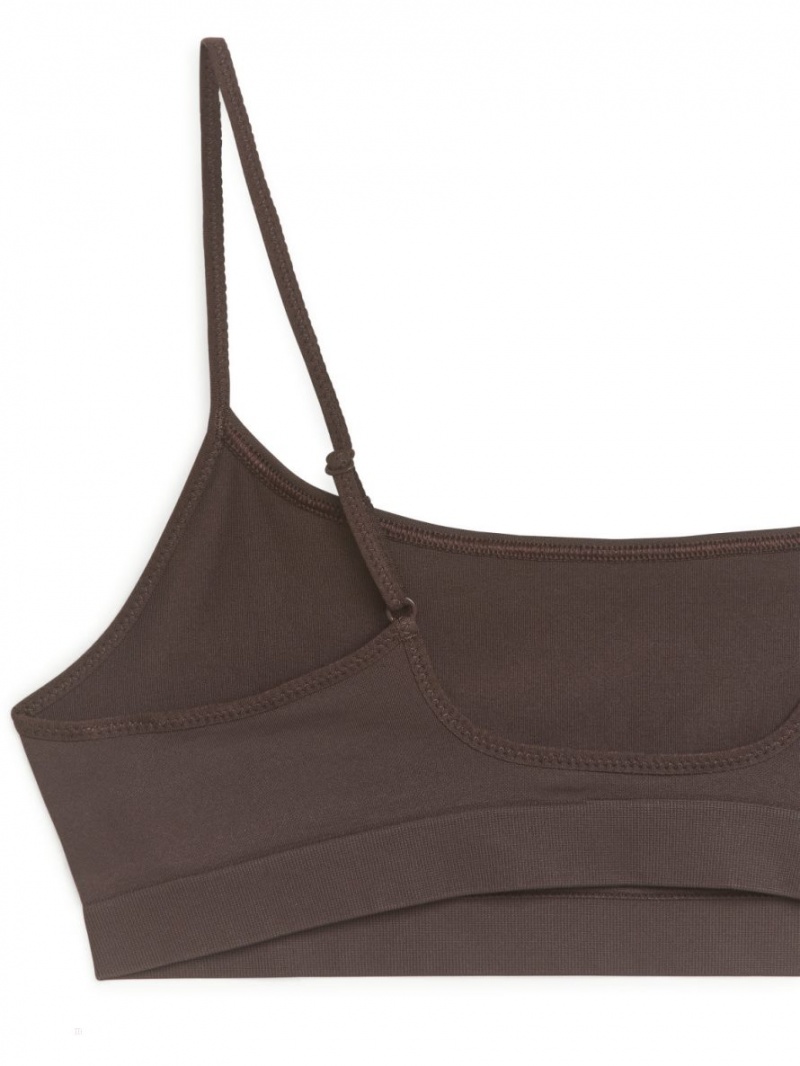 Topuri Arket Soft Seamless Dama Maro | Romania-QNDS79234