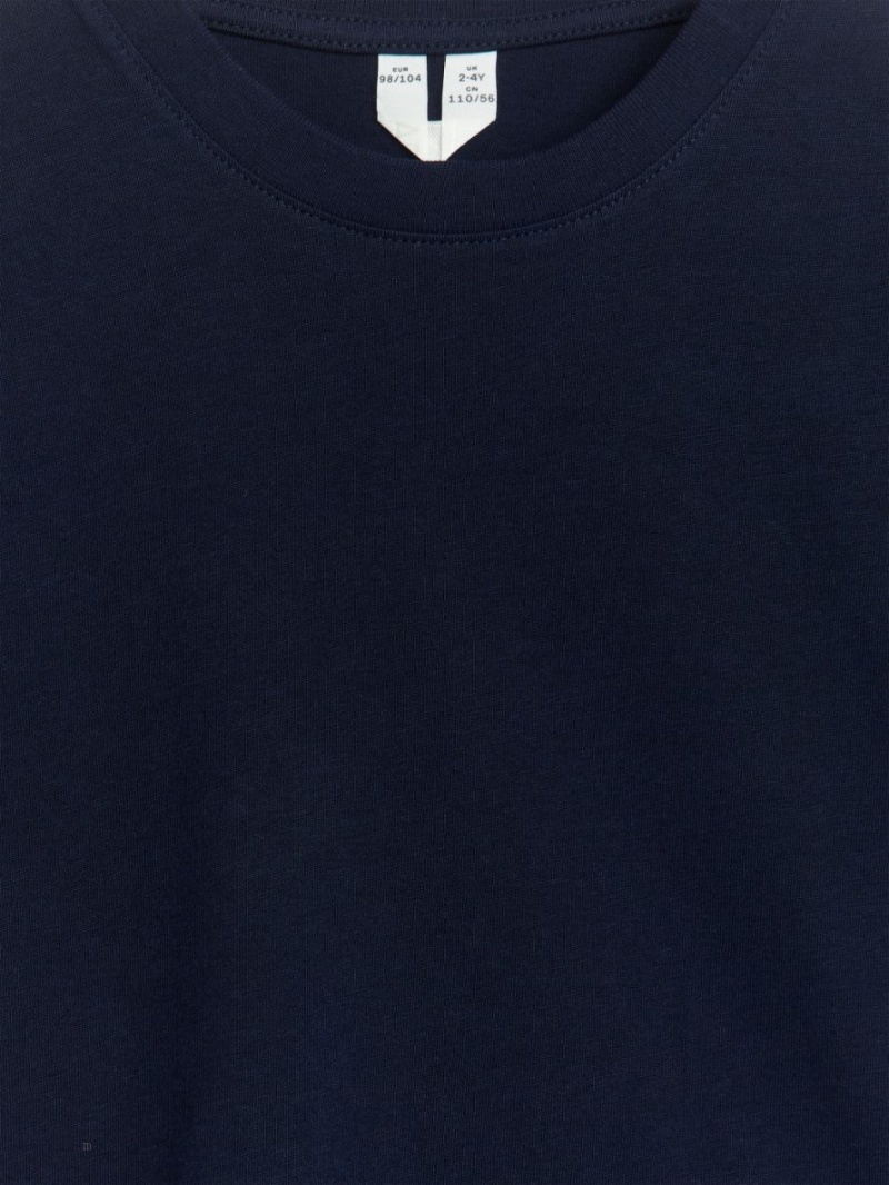 Tricouri Arket Crew-Neck Fete Albastri Inchis | Romania-XOVK27430