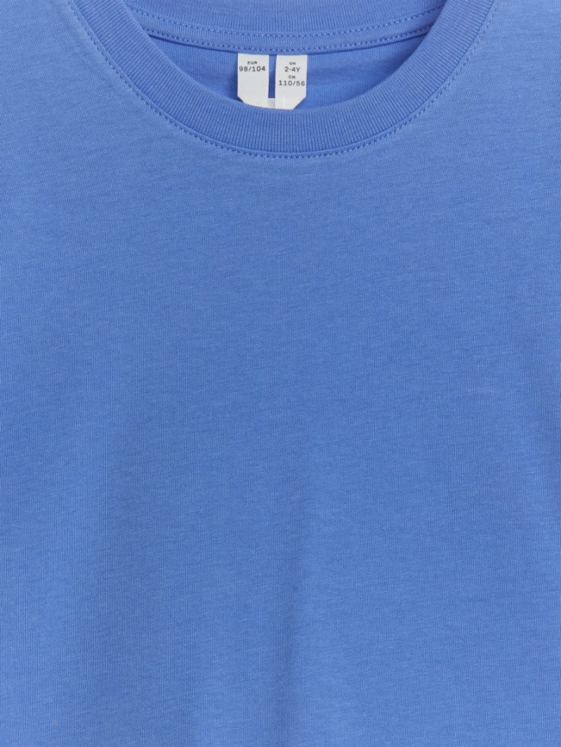 Tricouri Arket Crew-Neck Fete Albastri | Romania-IFTL74216