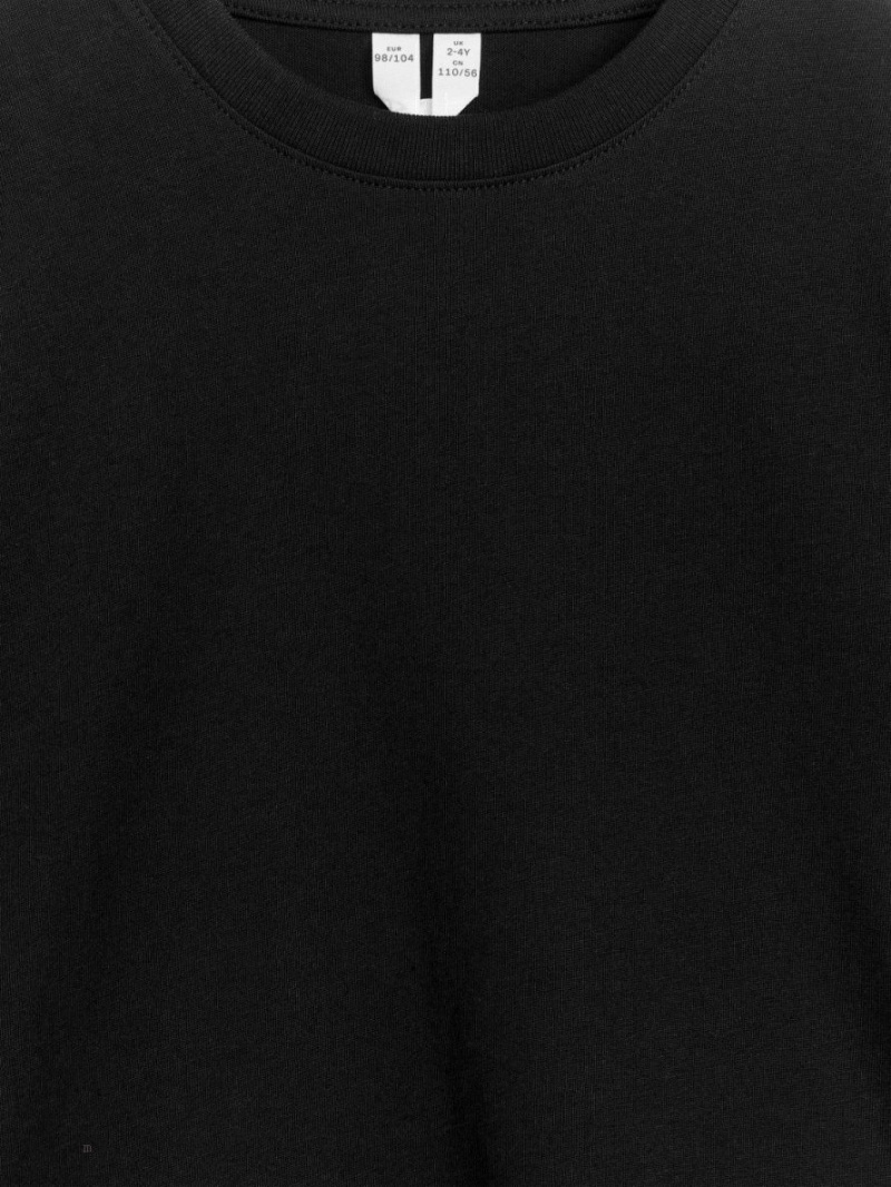 Tricouri Arket Crew-Neck Fete Negrii | Romania-BWNV56278