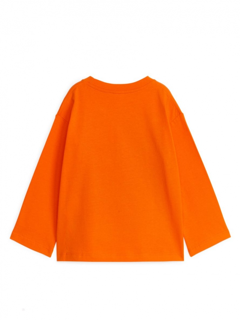 Tricouri Arket Long-Sleeve Baieti Portocalii | Romania-BNUY38691