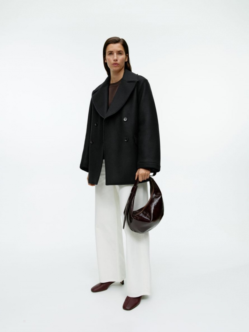 Tricouri Arket Long-Sleeve Dama Maro | Romania-WCHM93784