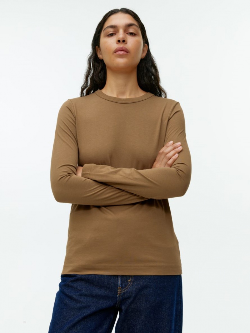 Tricouri Arket Long-Sleeved Dama Maro | Romania-NFPW57048