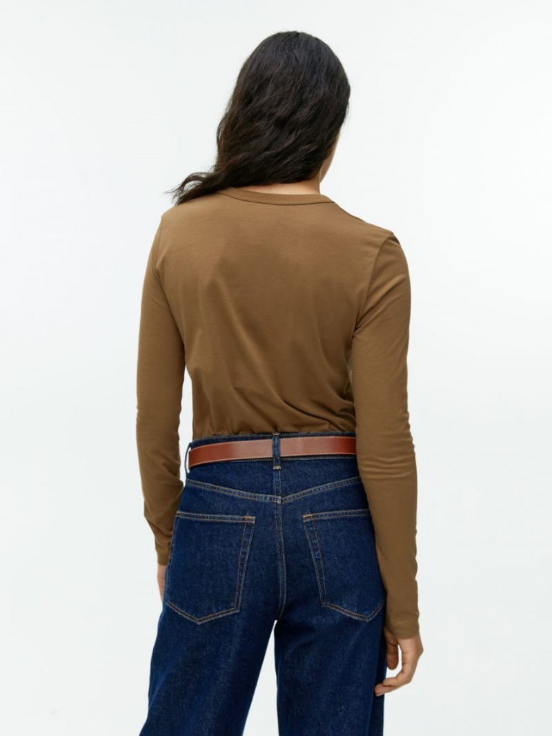 Tricouri Arket Long-Sleeved Dama Maro | Romania-NFPW57048