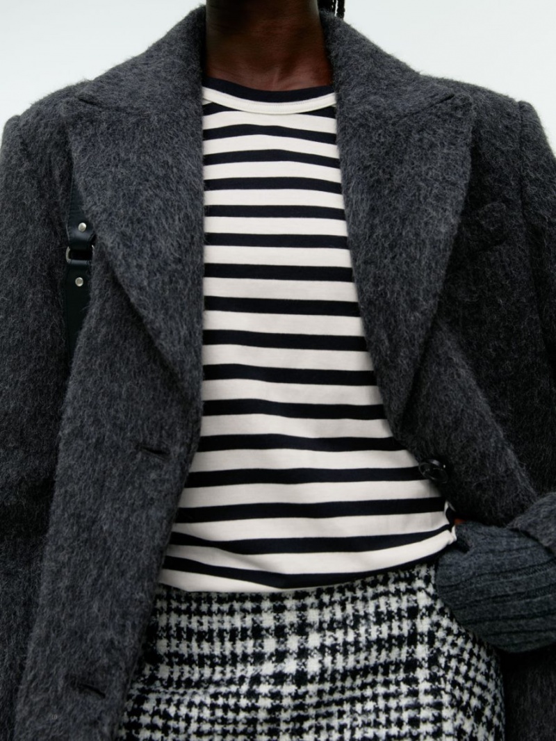 Tricouri Arket Long-Sleeved Dama Negrii Bej | Romania-JWLR09582