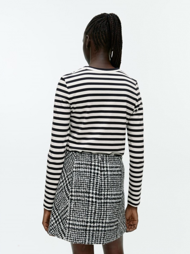Tricouri Arket Long-Sleeved Dama Negrii Bej | Romania-JWLR09582
