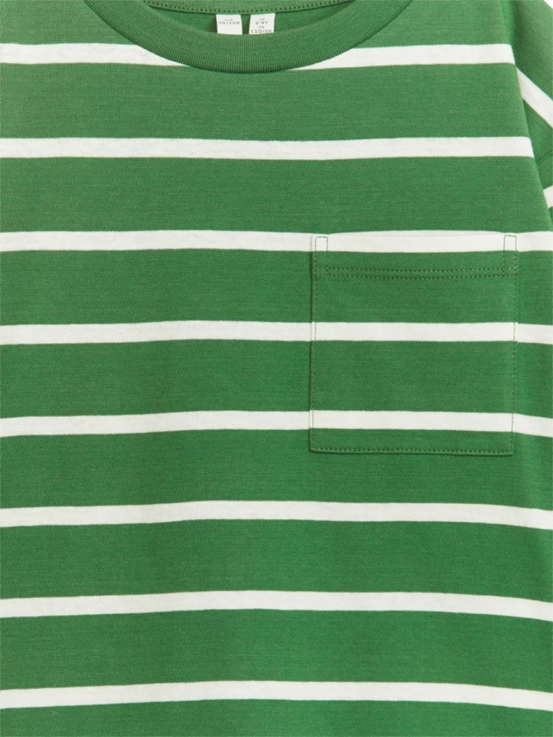 Tricouri Arket Long Sleeve Baieti Verzi | Romania-VQZA48106