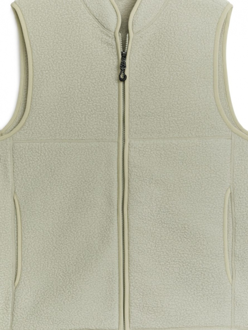 Vesta Arket Active Fleece Barbati Bej | Romania-BQWV59410