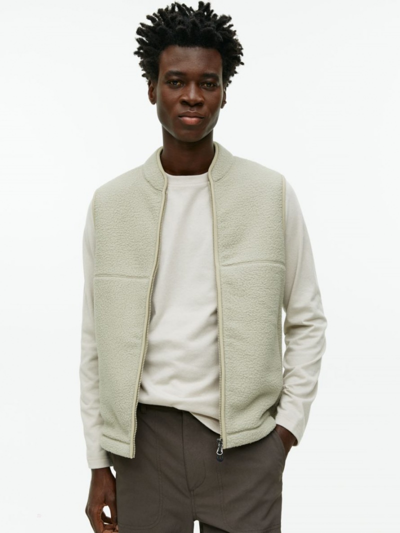 Vesta Arket Active Fleece Barbati Bej | Romania-BQWV59410